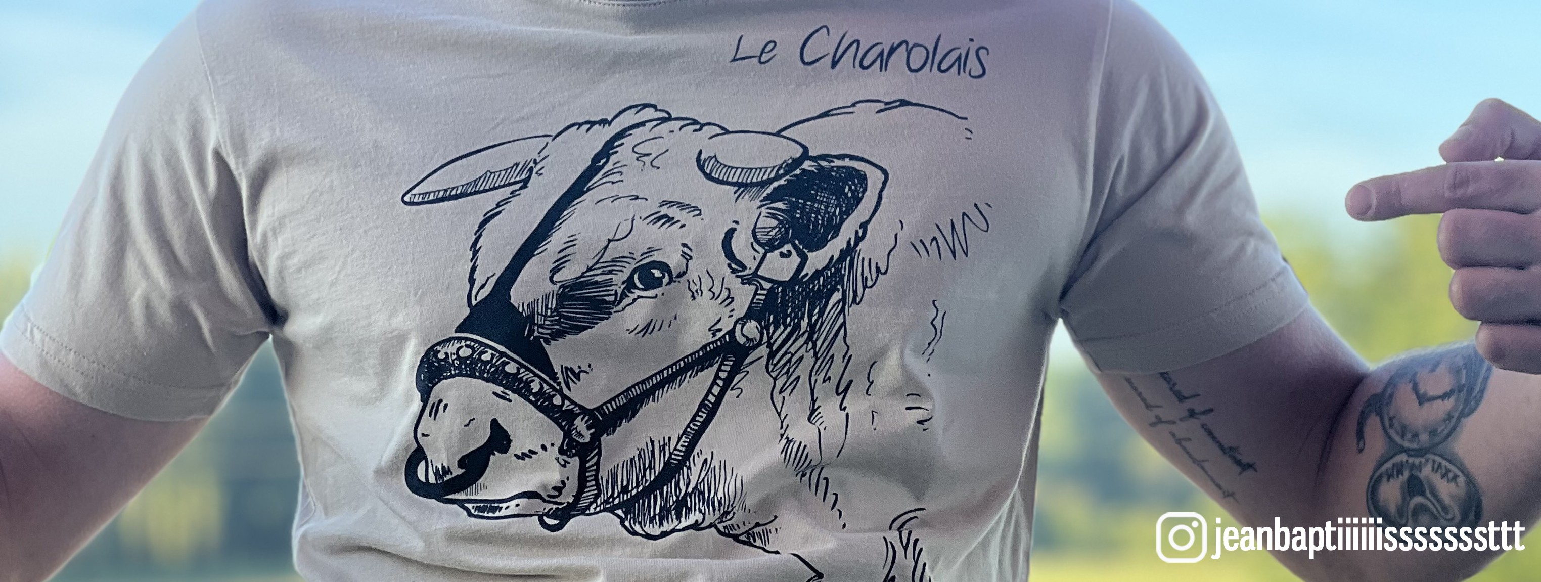 jean baptiste t-shirt charolais